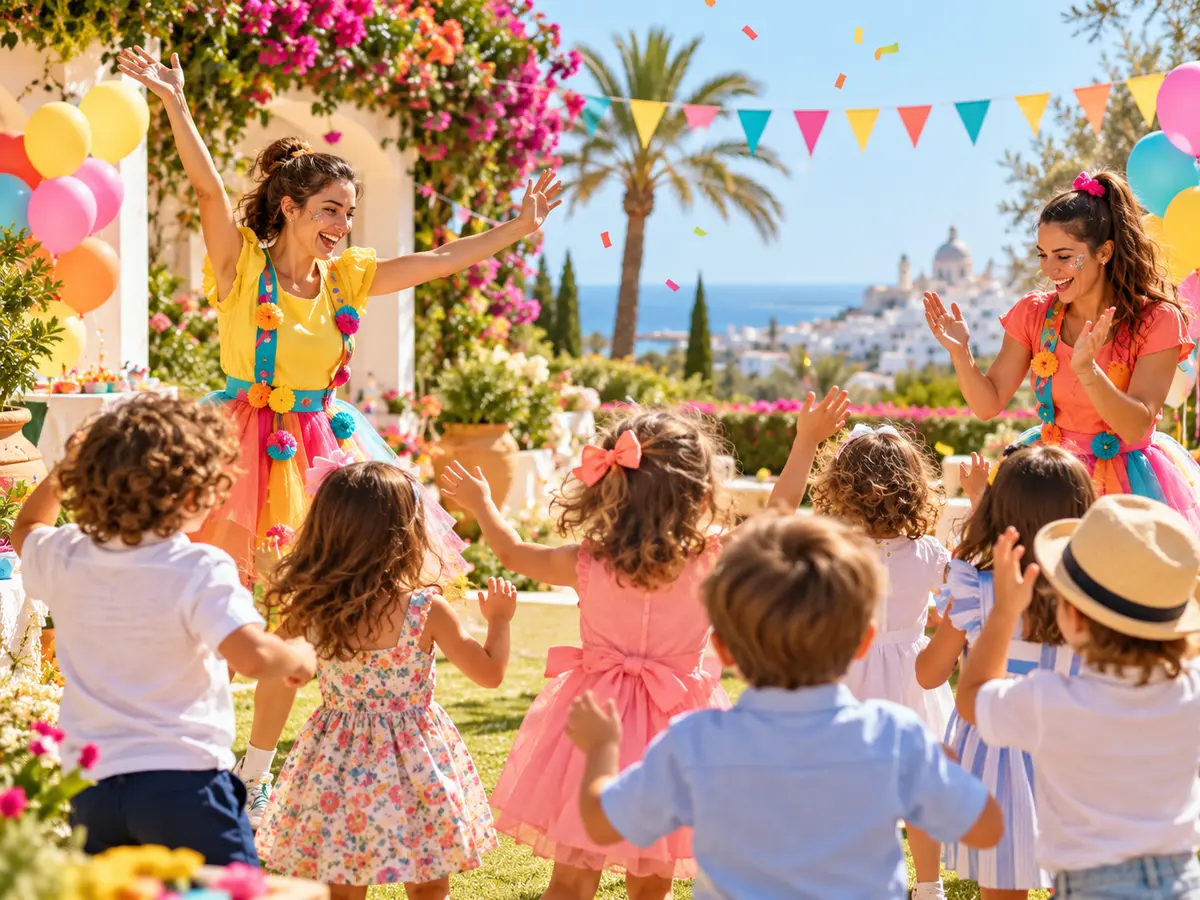 Animación de cumpleaños con juegos y baile