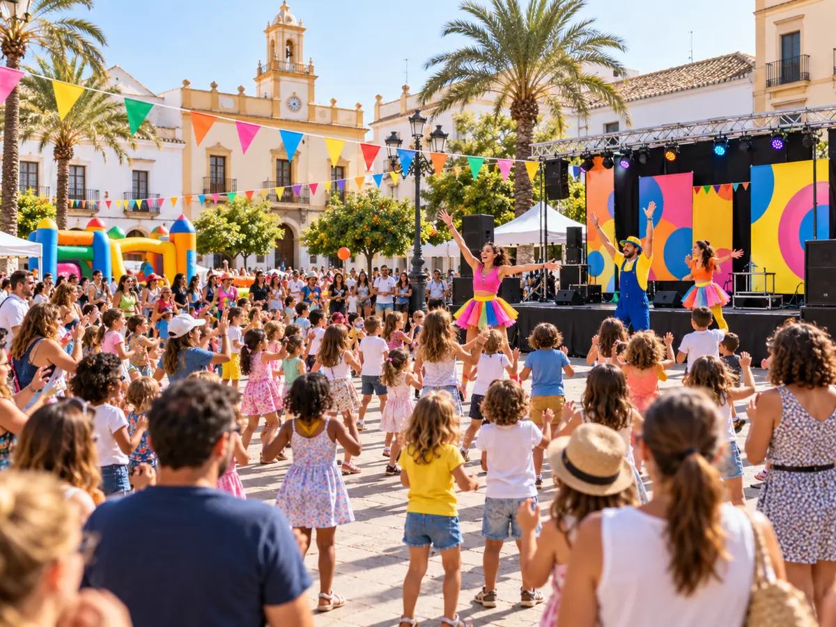Gran evento familiar con animación